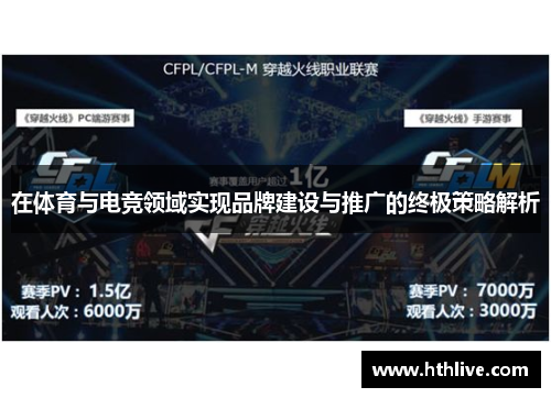 在体育与电竞领域实现品牌建设与推广的终极策略解析